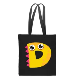 eko-torba-bawelna-czarna-dziecieca-z-litera-d-imie-dziecka-monster-tt-498