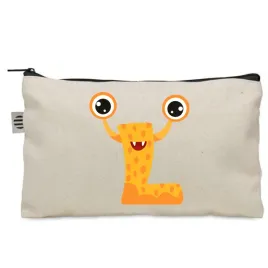 piornik-szkolny-saszetka-bawelniany-bezowy-litera-l-imie-monster-ko-047