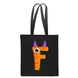 eko-torba-bawelna-czarna-dziecieca-z-litera-f-imie-dziecka-monster-tt-500