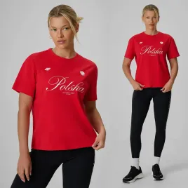 koszulka-damska-4f-polska-czerwona-bawelniana-sportowa-casual-t-shirt-s