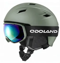 kask-narciarski-snowboardowy-z-goglami-uv-odoland-zielony-m-57-59-cm