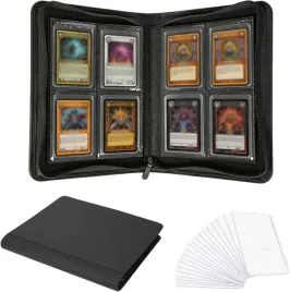 album-na-karty-kolekcjonerskie-160-toploaderow-mtg-tcg-zamek-prezent
