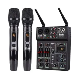 mikser-audio-dna-2-kanalowy-z-bluetooth-i-mikrofonami-bezprzewodowymi