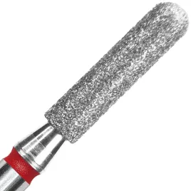 staleks-frez-diamentowy-walec-zakraglony-czerwony-25-10-mm-fa30r025-10