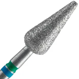 staleks-frez-diamentowy-gruszka-ostra-duo-niebiesko-zielona-5-12-mm-fa100bg