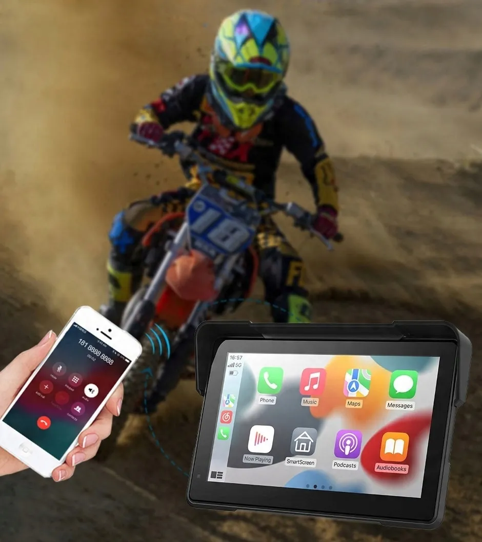 monitor-motocyklowy-android-13-google-play-carplay-android-auto-ekran-7