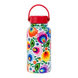 butelka-termiczna-folk-650-ml-wzory-lowickie-biala-folkstar