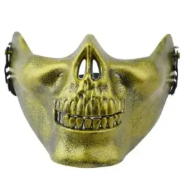 maska-halloween-polmaska-kosciotrup-czaszka-zlota-horror-szkielet