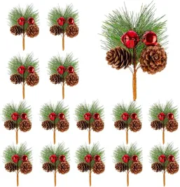 zestaw-30-sztucznych-zielonych-galazek-swiatecznych-z-dzwonkami-10cm