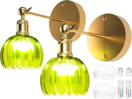 lampa-tulipan-kinkiet-scienny-pilot-zestaw-2-sztuk-vintage-zielony