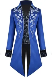 kostium-meski-frak-stroj-gotycki-steampunkowy-elegancki-surdut-niebieski-l