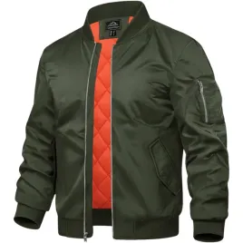 meska-kurtka-bomberka-wiatrowka-wodoodporna-casual-lekka-stylowa-zielona-m