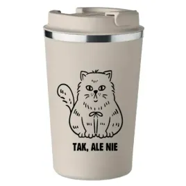 kubek-termiczny-premium-bezowy-prezent-dzien-kobiet-tak-ale-nie-kot-kt-347