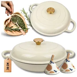 emaliowany-garnek-zeliwny-plaski-30cm-3l-hage-cream