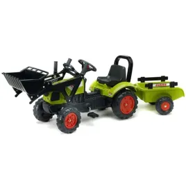 falk-traktor-claas-z-przyczepa-i-lyzka-na-pedal