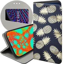 etui-z-klapka-do-xiaomi-redmi-9a-9i-wzory-ananas-owoce-egzotyczne-futeral
