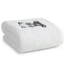 recznik-dzieciecy-70x140-baby-bialy-panda-450-g-m2