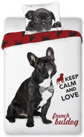 posciel-140x200-piesek-buldog-keep-calm-and-love