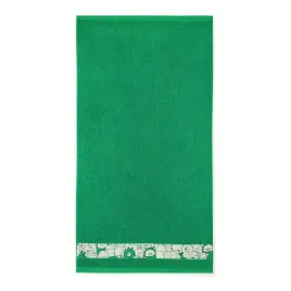 recznik-70x130-zwierzatka-zielony-frotte-dzieciecy
