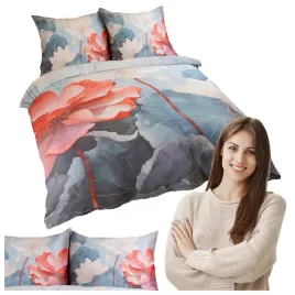 posciel-satynowa-160x200-kwiaty-niebieska-czerwona-satynlove-premium