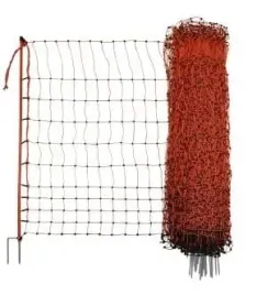 siatka-elektryczna-dla-drobiu-50m-x-106cm-szpic-pomaranczowy-kerbl