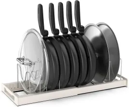 stojak-regulowany-na-patelnie-7-przegrodek-organizer-na-porkywki-28-x-20cm