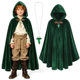 plaszcz-sredniowieczny-z-kapturem-100cm-peleryna-cosplay-hobbit-2szt-unisex