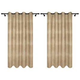 zaslony-gotowe-na-przelotkach-140x260-lniany-wzor-bezowe-2-sztuki-zaslona