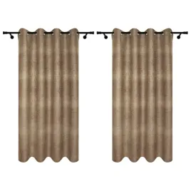 zaslony-gotowe-na-przelotkach-140x250-lniany-wzor-brazowe-2-sztuki-zaslona