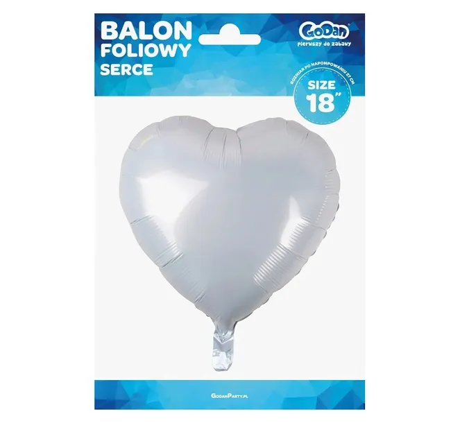 balon-foliowy-serce-biale-45cm-ksztalt-serce
