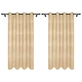 zaslony-gotowe-na-przelotkach-140x250-lniany-wzor-bezowe-2-sztuki-zaslona