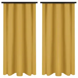 zaslony-gotowe-na-tasmie-140x260-zolte-2-sztuki-zaslona-na-zabki
