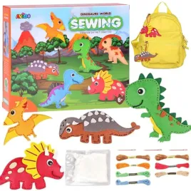 zestaw-kreatywny-do-nauki-szycia-wyszywanki-z-filcu-dla-dzieci-dinozaury