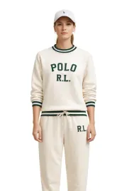 polo-ralph-lauren-bluza-bawelniana-biala-z-zielonymi-lampasami-xs-i1d
