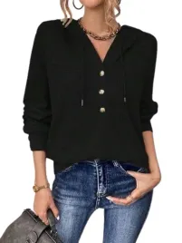 shein-bluza-damska-czarna-z-kapturem-40-42-lsq