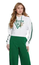 guess-biala-bluza-damska-z-zielonym-nadrukiem-i-lampasami-s-i3a