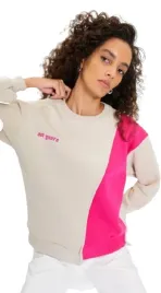 trendyol-bezowa-bluza-z-rozowa-naszywka-i-dlugim-rekawem-xs-j9a