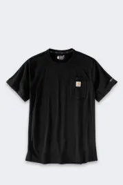 koszulka-carhartt-force-mid-pocket-black