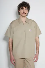 koszula-ben-davis-solid-12-zip-khaki