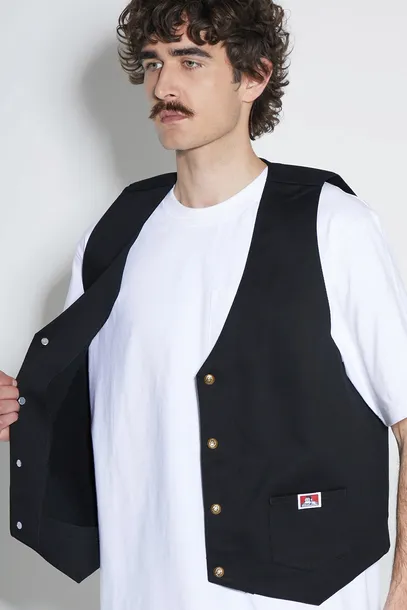 kamizelka-ben-davis-solid-black-stan-nowy