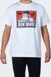 koszulka-ben-davis-vintage-logo-white