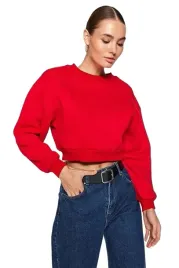 trendyol-damska-czerwona-bluza-krotka-z-dlugim-rekawem-m-5ea