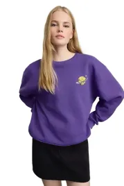 trendyol-bluza-damska-fioletowa-z-nadrukiem-planety-m-5ea
