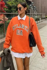 damska-bluza-bawelniana-pomaranczowa-z-nadrukiem-atlanta-36-5ga
