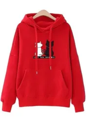 czerwona-bluza-damska-z-kapturem-z-nadrukiem-koty-xl-5ga