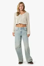 noisy-may-krotka-damska-bluza-sweter-warkocze-bezowa-dlugi-rekaw-xl-5ga