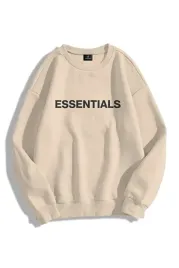 bezowa-bluza-damska-bez-kaptura-z-nadrukiem-essentials-l-5ga