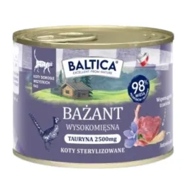 karma-mokra-dla-kota-baltica-bazant-185g-puszka