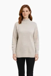morgan-bezowy-sweter-damski-ze-stojka-z-dlugimi-rekawami-xs-i1d