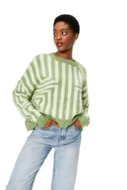 nasty-gal-sweter-zielony-klasyczny-50-52-ygy
